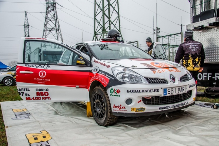 Juhász Csaba: Renault Clio R3-al a Mikulás Rallyn