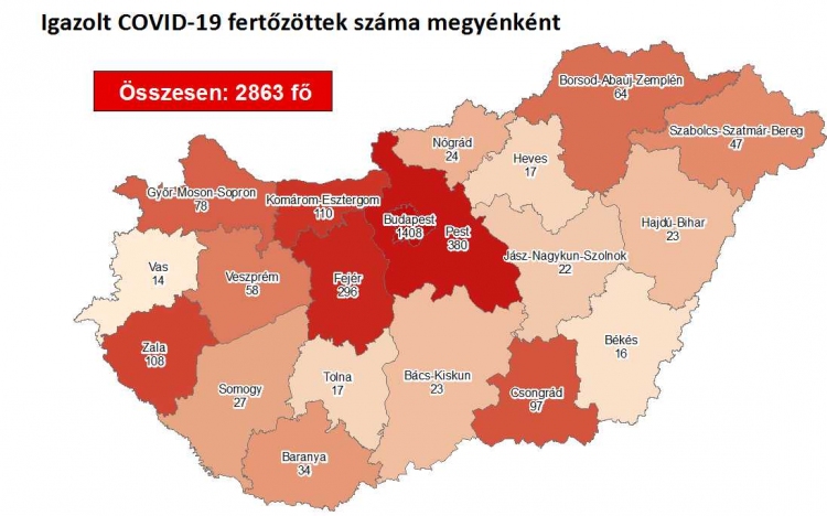 Elhunyt 11 újabb beteg, tovább nőtt a koronavírus-fertőzöttek száma