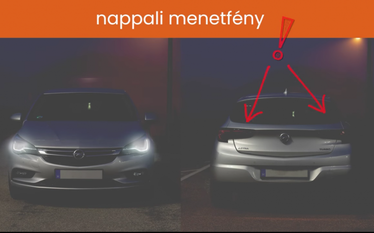 Ezért nem elég a nappali menetfény!